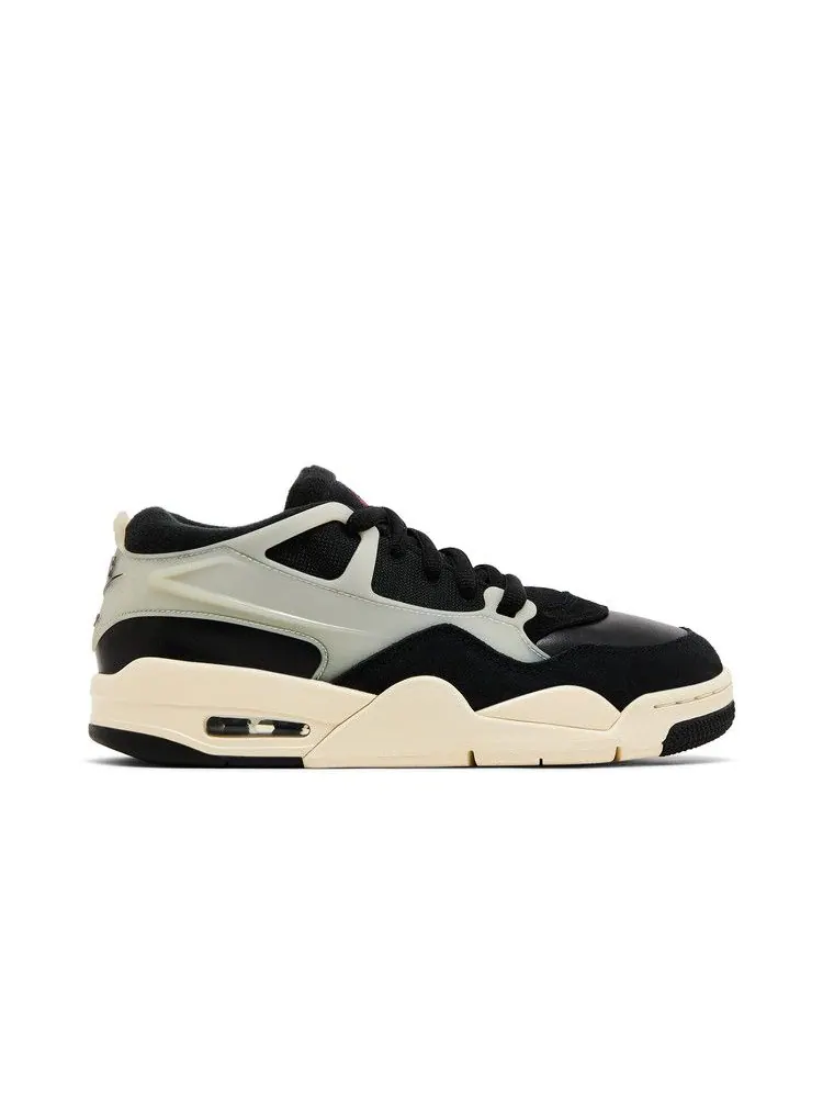 Кроссовки Air Jordan Air Jordan 4 RM GS 'Black Sail' — изображение 2 из 9, черный/красный