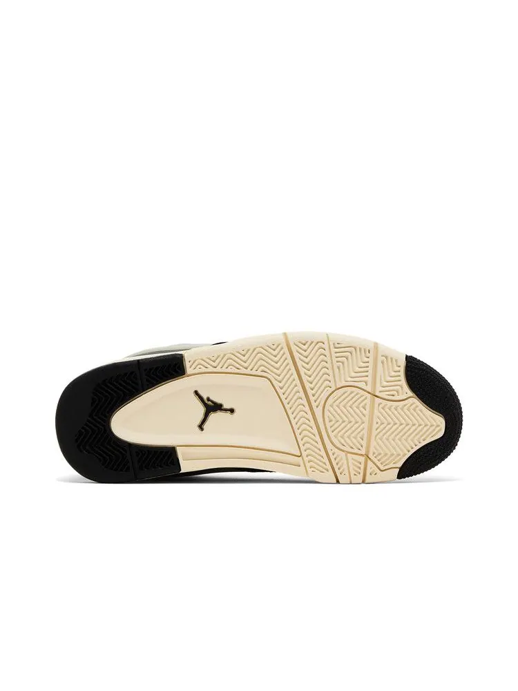 Кроссовки Air Jordan Air Jordan 4 RM GS 'Black Sail' — изображение 5 из 9, черный/красный