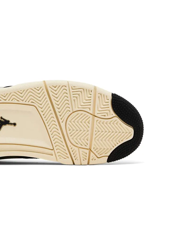 Кроссовки Air Jordan Air Jordan 4 RM GS 'Black Sail' — изображение 6 из 9, черный/красный