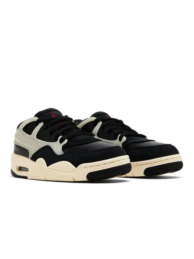 Кроссовки Air Jordan Air Jordan 4 RM GS 'Black Sail' — изображение 9 из 9, черный/красный