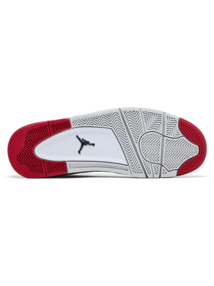 Кроссовки Air Jordan 4 RM 'White Fire Red' — изображение 4 из 8, белый