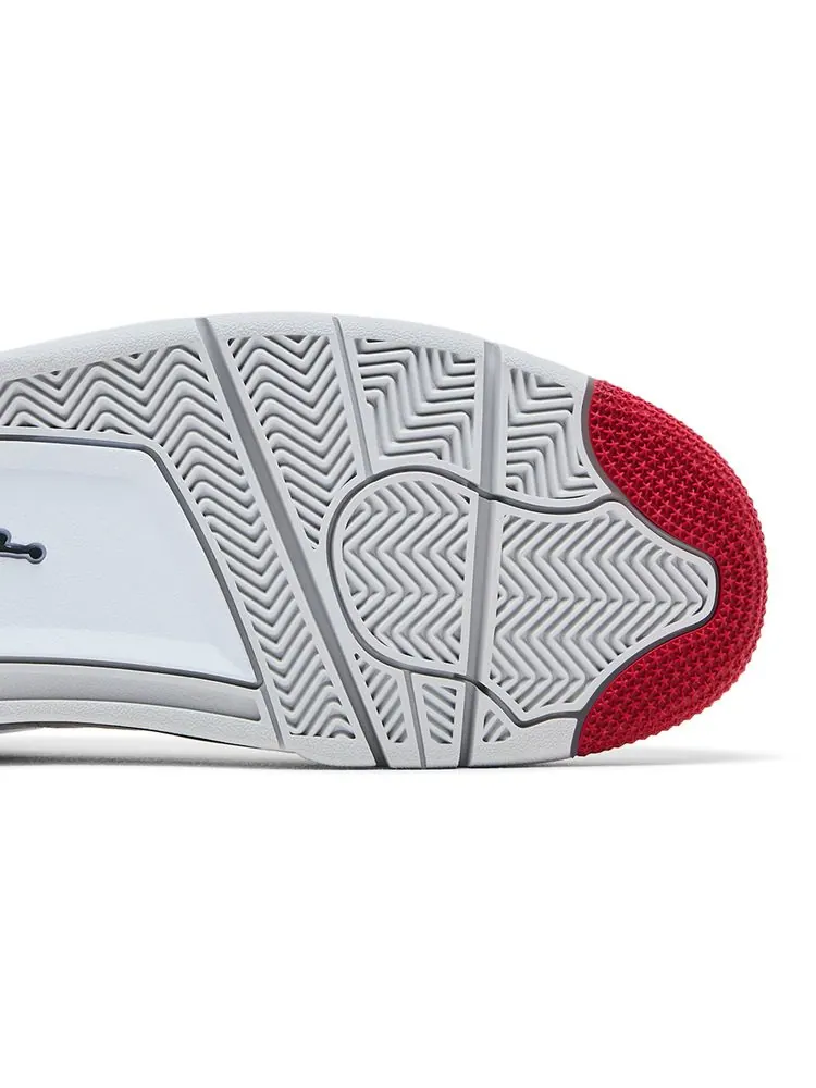 Кроссовки Air Jordan 4 RM 'White Fire Red' — изображение 5 из 8, белый