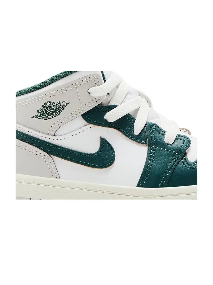 Кроссовки Air Jordan 1 Mid SE TD — изображение 2 из 4, зеленый