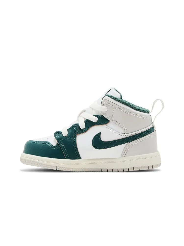 Кроссовки Air Jordan 1 Mid SE TD — изображение 3 из 4, зеленый