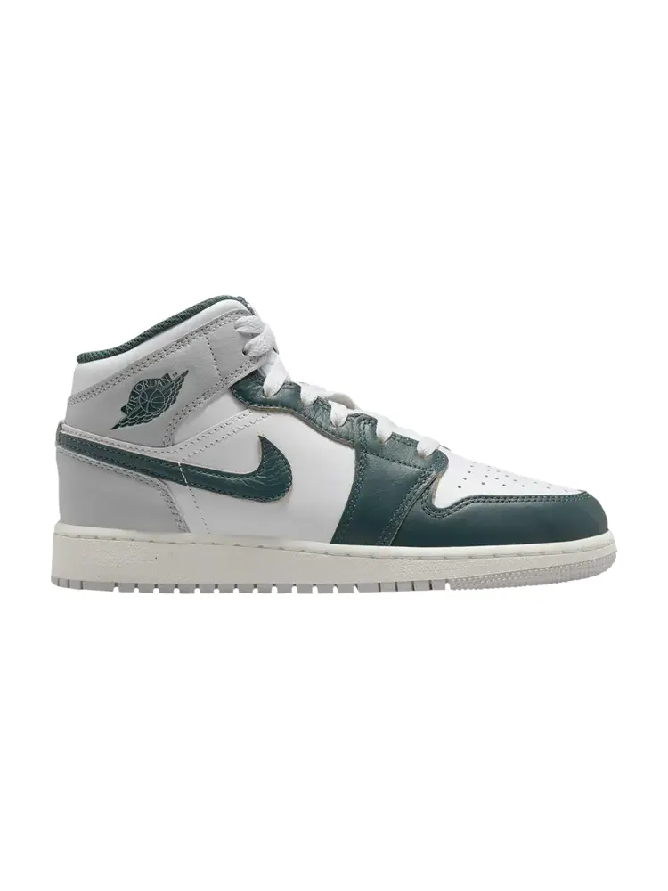 Кроссовки Air Jordan 1 Mid SE GS — изображение 1 из 1, зеленый