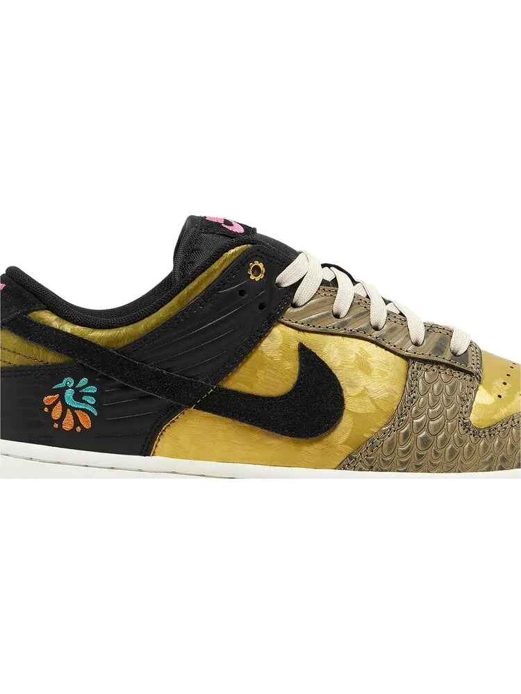 Кроссовки Wmns Dunk Low 'Día De Muertos' — изображение 2 из 4, золото