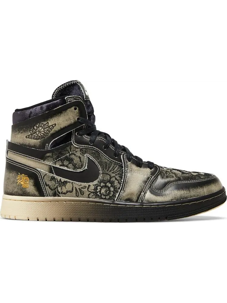 Кроссовки Air Jordan 1 High Zoom Comfort 2 'Día De Muertos' — изображение 1 из 4, бежевый