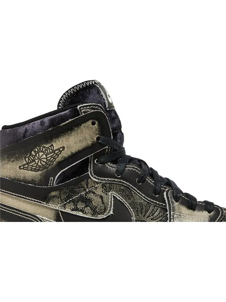 Кроссовки Air Jordan 1 High Zoom Comfort 2 'Día De Muertos' — изображение 2 из 4, бежевый
