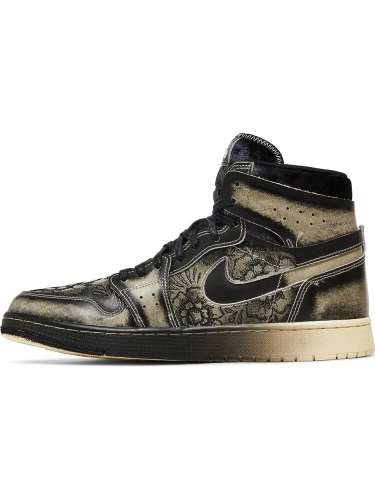 Кроссовки Air Jordan 1 High Zoom Comfort 2 'Día De Muertos' — изображение 3 из 4, бежевый