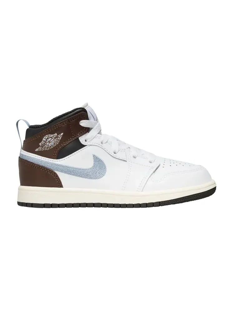 Кроссовки Air Jordan 1 Mid SE PS — изображение 1 из 1, белый