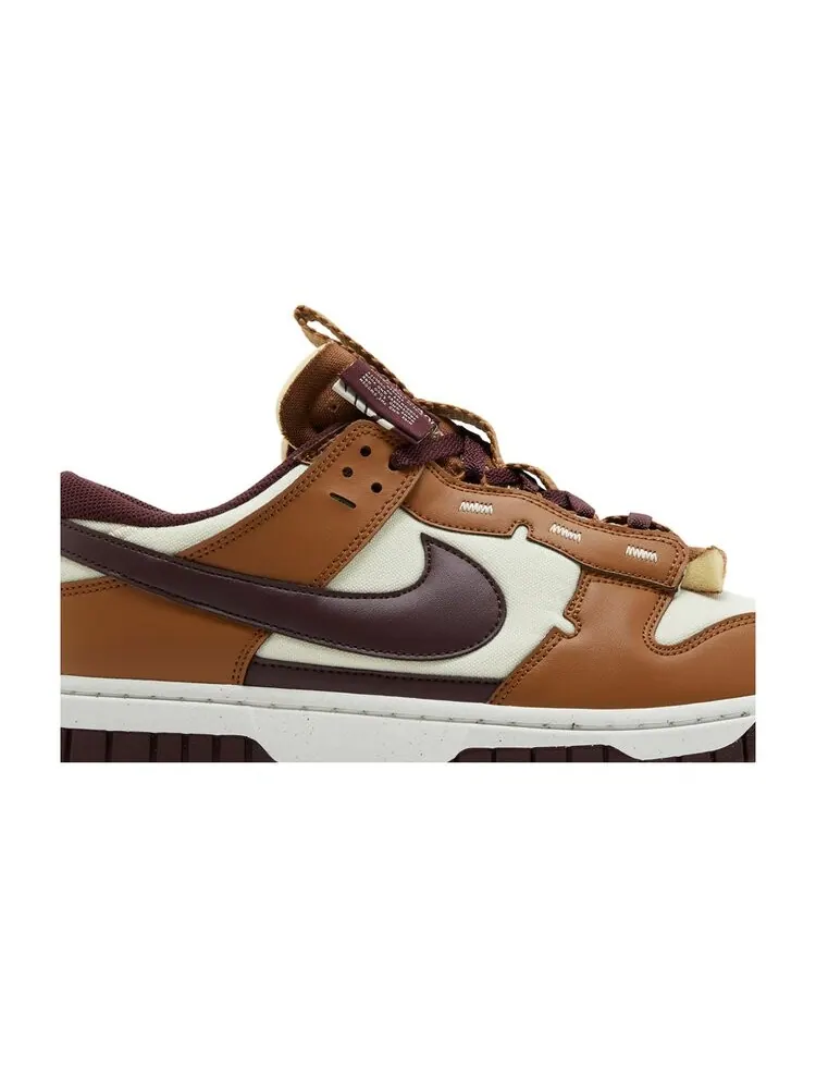 Кроссовки Dunk Low Jumbo — изображение 2 из 4, светлый бежевый бордовый