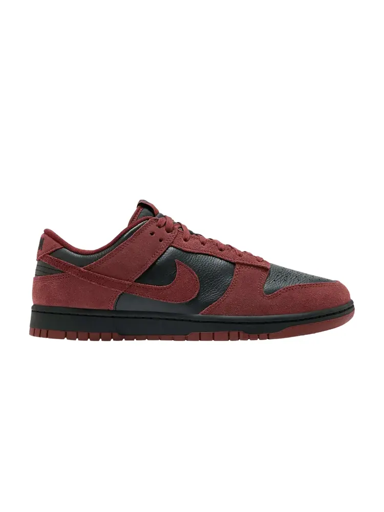 Кроссовки Nike Dunk Low SE 'Dark Team Red Black' — изображение 1 из 1, черный/темный красный