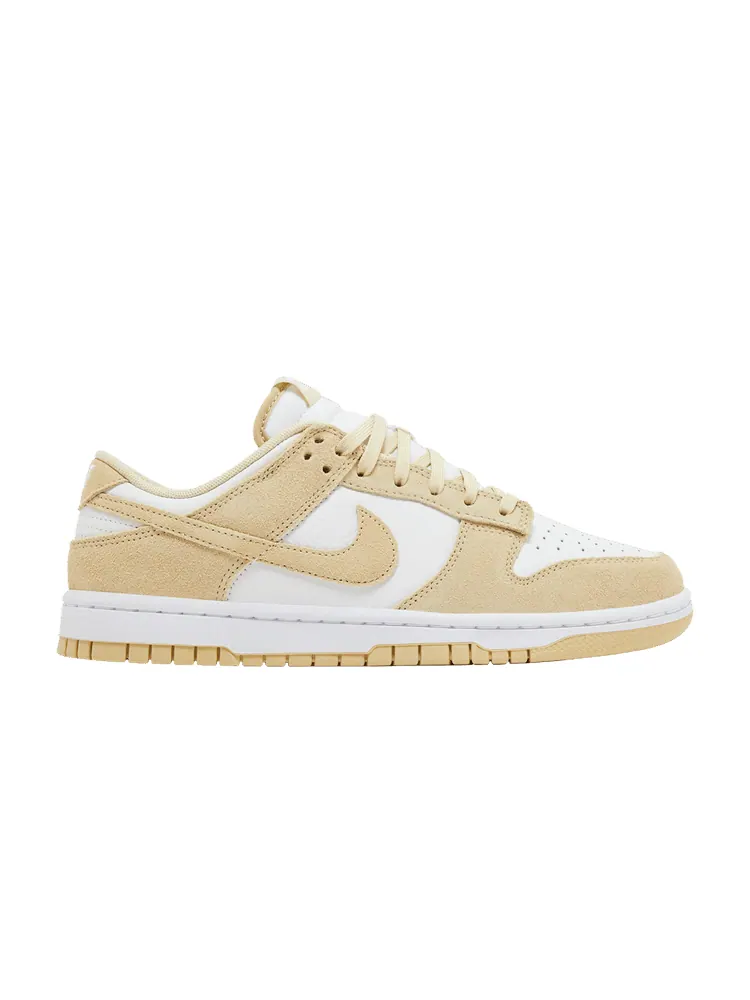 Кроссовки Nike Dunk Low SE 'Team Gold Suede' — изображение 1 из 9, белый/золотистый/белый