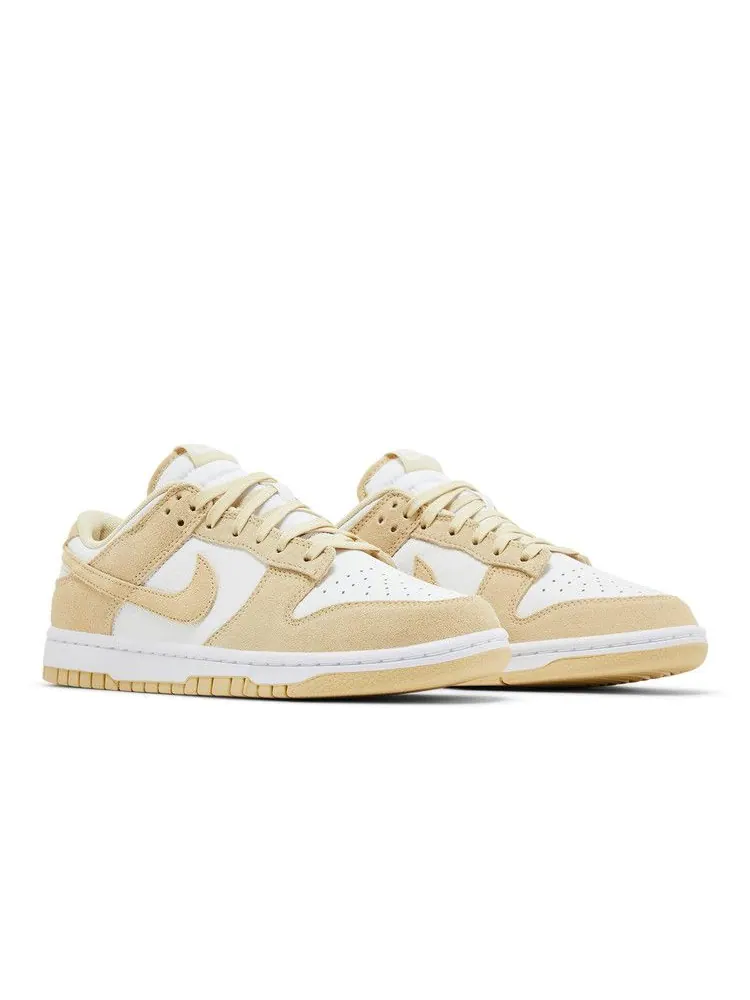 Кроссовки Nike Dunk Low SE 'Team Gold Suede' — изображение 9 из 9, белый/золотистый/белый