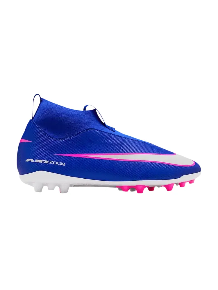 Nike Jr. Mercurial Superfly 10 Academy AG High GS PS 'Racer Blue' — изображение 1 из 1, синий