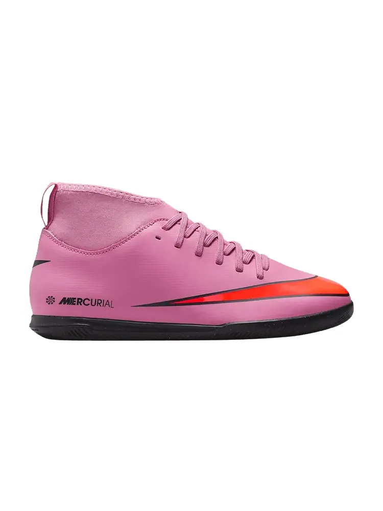 Кроссовки Nike Zoom Mercurial Superfly 10 Academy IC GS, Scary Good Pack — изображение 1 из 1, розовый