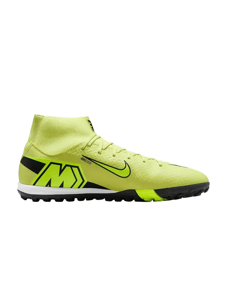 Кроссовки Nike Zoom Mercurial Superfly 10 Academy TF 'Limelight Hyper Crimson' — изображение 1 из 1, желтый