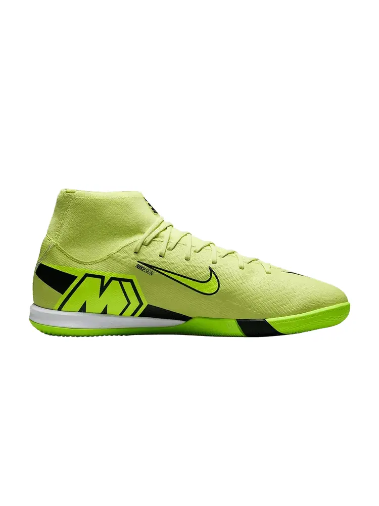 Кроссовки Nike Zoom Mercurial Superfly 10 Academy IC 'Limelight Hyper Crimson' — изображение 1 из 1, зеленый