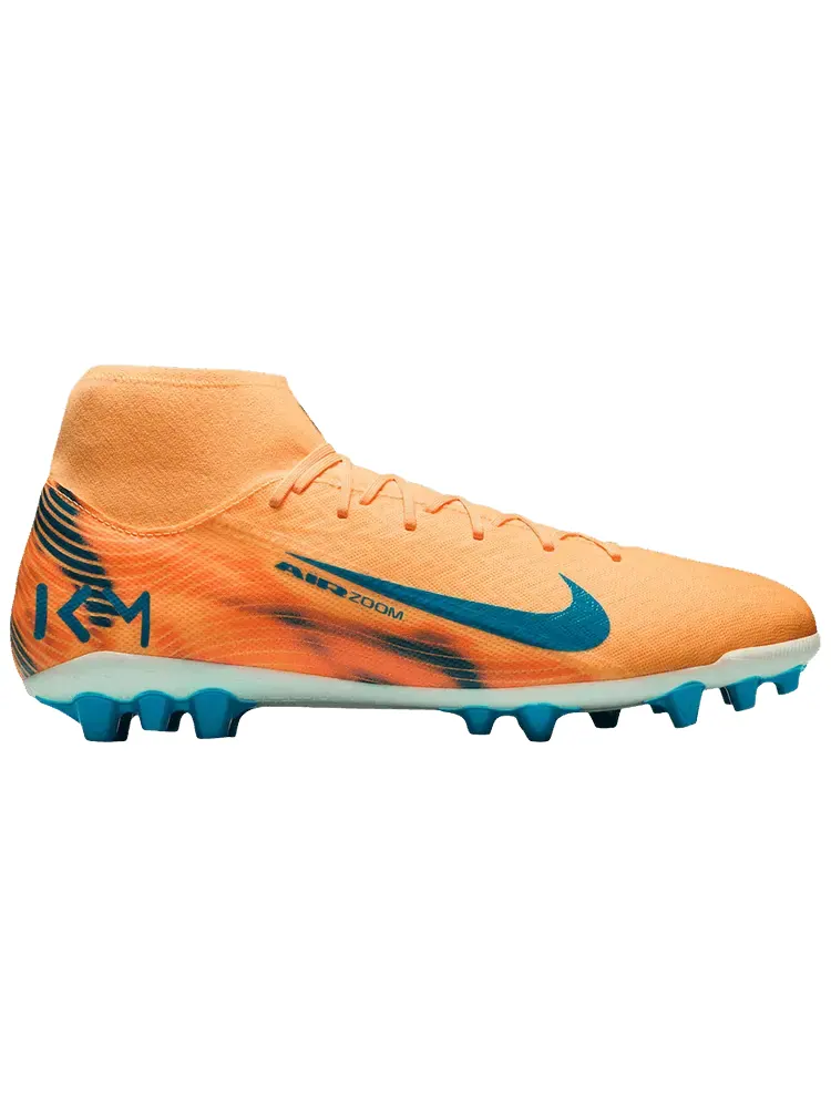 Кроссовки Kylian Mbappé x Nike Mercurial Superfly 10 Academy — изображение 1 из 1, оранжевый