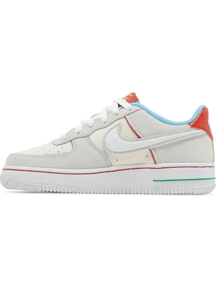 Кроссовки Air Force 1 LV8 GS 'Holiday Cookies' — изображение 3 из 4, бежевый