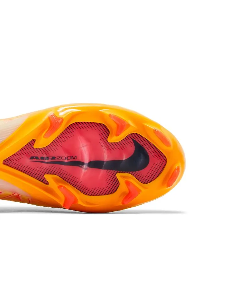 Кроссовки Kylian Mbappé x Zoom Mercurial Vapor 16 Elite FG 'Light Laser Orange' — изображение 5 из 8, светлый оранжевый
