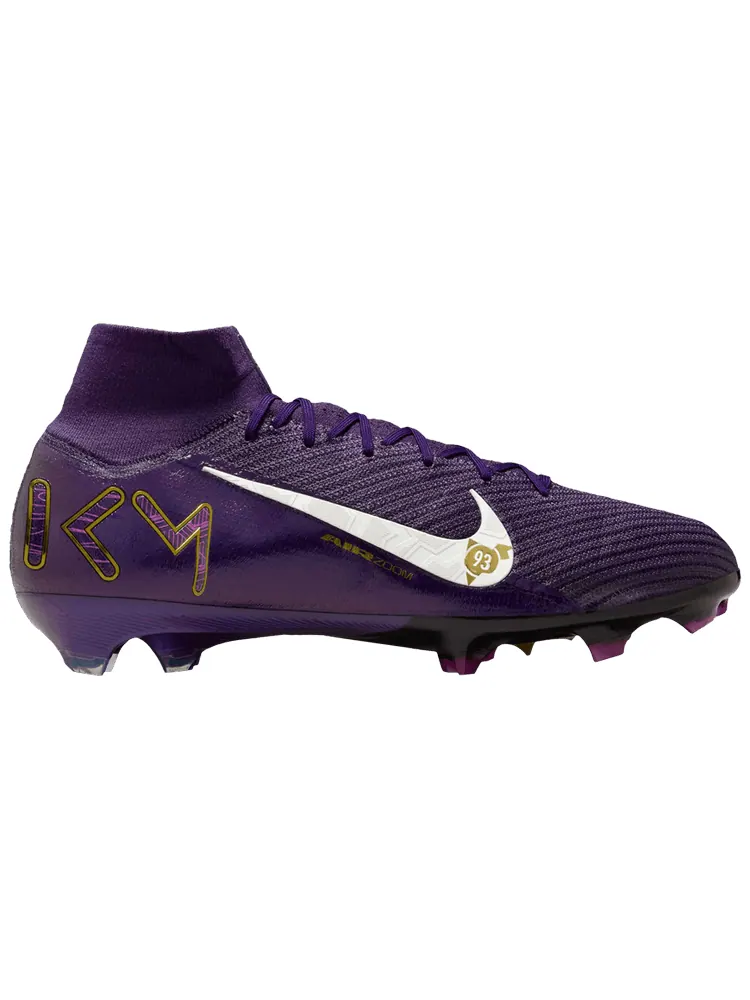 Кроссовки Nike Kylian Mbappé x Zoom Mercurial Superfly 10 Elite FG 'Grand Purple' — изображение 1 из 1, фиолетовый