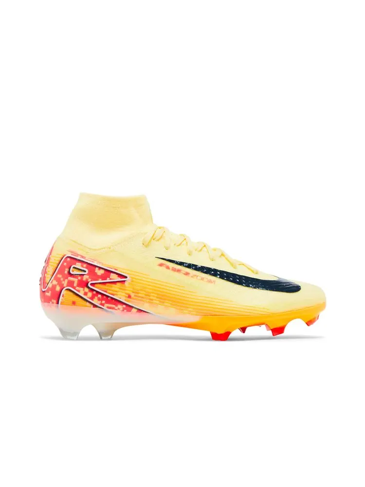 Кроссовки Kylian Mbappé x Zoom Mercurial Superfly 10 Elite FG 'Light Laser Orange' — изображение 1 из 8, светлый оранжевый