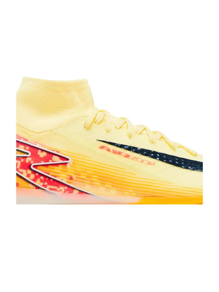Кроссовки Kylian Mbappé x Zoom Mercurial Superfly 10 Elite FG 'Light Laser Orange' — изображение 2 из 8, светлый оранжевый