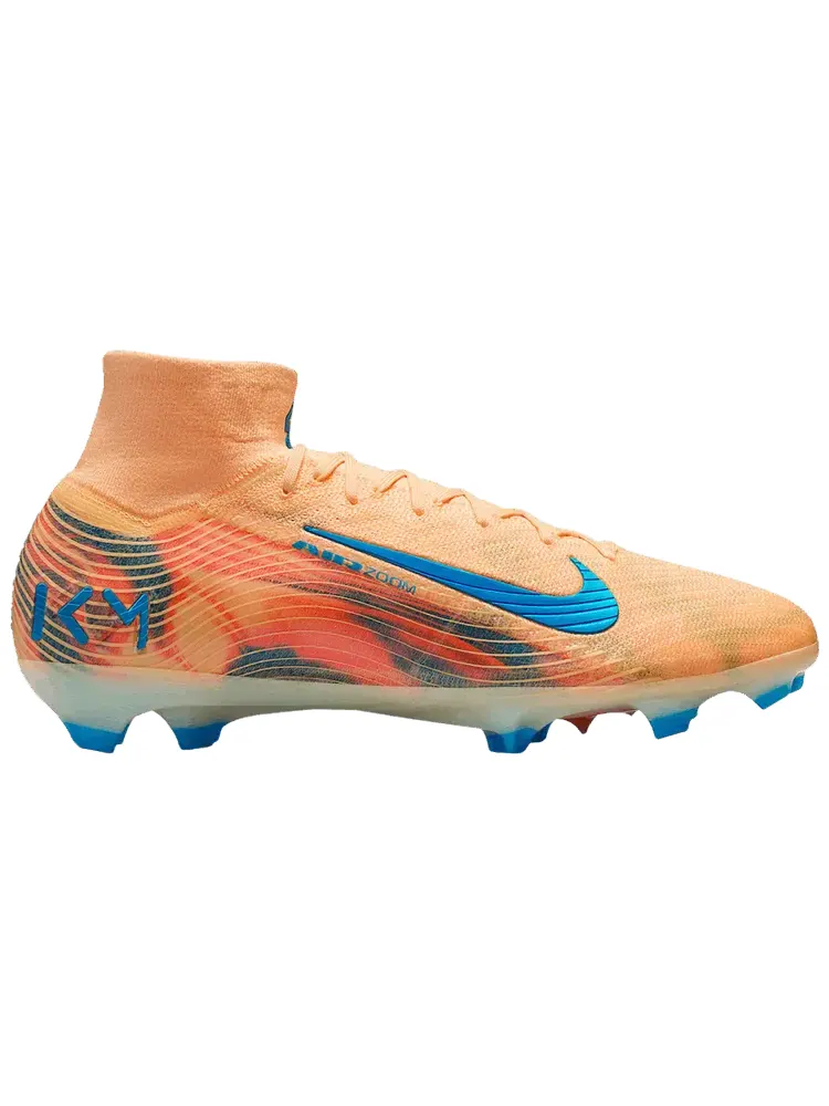 Кроссовки Kylian Mbappé x Nike Mercurial Superfly 10 Elite — изображение 1 из 1, оранжевый