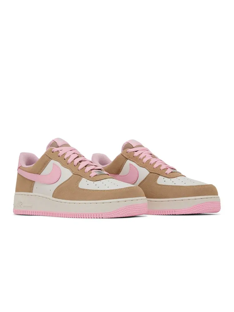 Кроссовки Air Force 1 '07 LV8 'Hemp Pink' — изображение 8 из 8, желто-коричневый