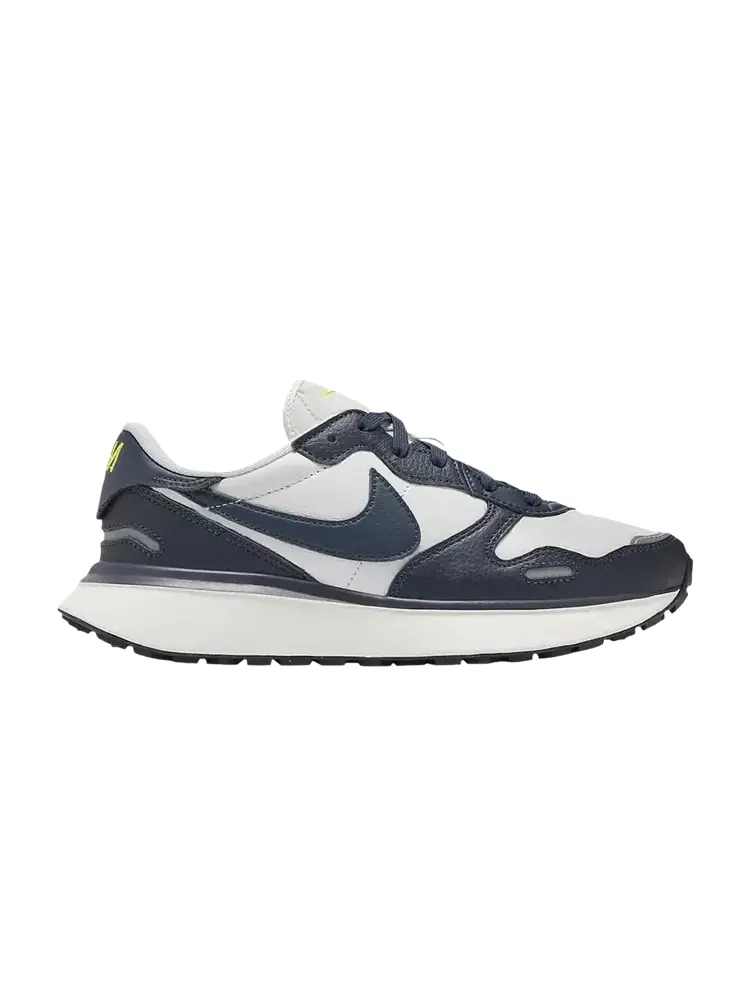 Кроссовки Nike Wmns Phoenix Waffle LTH — изображение 1 из 1, белый темно-синий