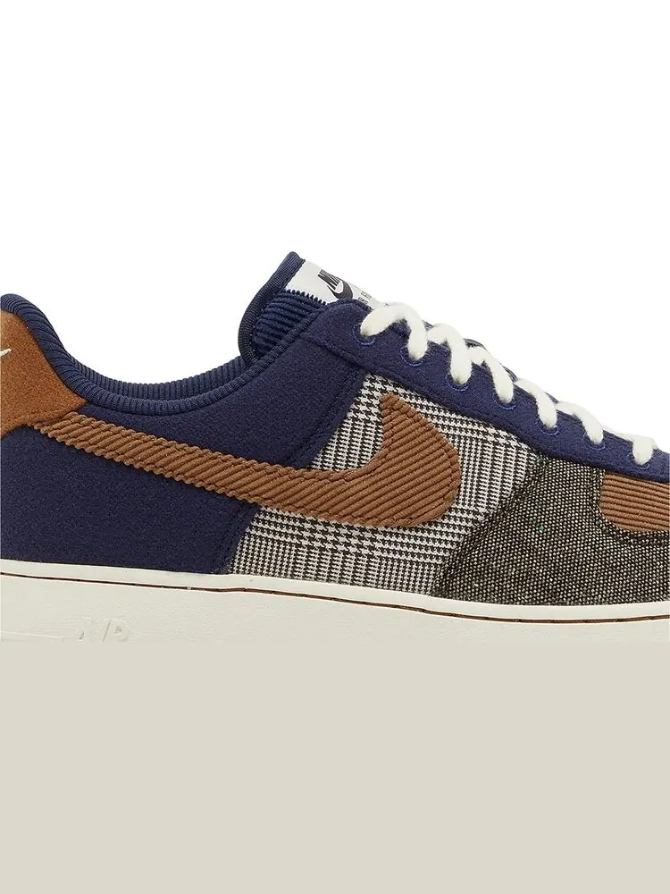 Кроссовки Air Force 1 '07 Premium 'Tweed Corduroy' — изображение 2 из 4, коричневый
