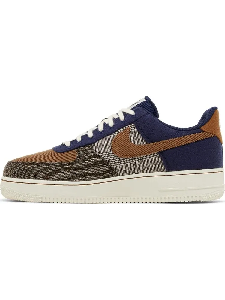Кроссовки Air Force 1 '07 Premium 'Tweed Corduroy' — изображение 3 из 4, коричневый