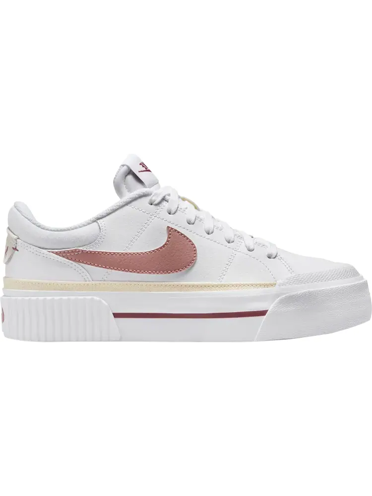 Кроссовки Wmns Court Legacy Lift 'White Guava Ice' — изображение 1 из 1, белый