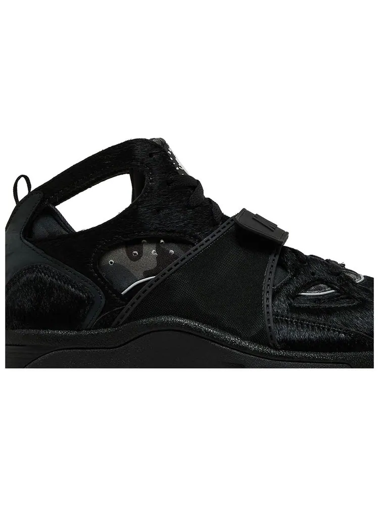 Кроссовки Nike Corteiz x Air Trainer Huarache 'Onyx' — изображение 2 из 8, черный