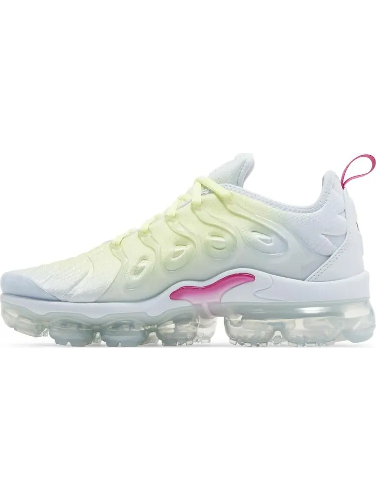 Кроссовки Wmns Air VaporMax Plus 'Blue Tint Lemon Twist' — изображение 3 из 4, синий