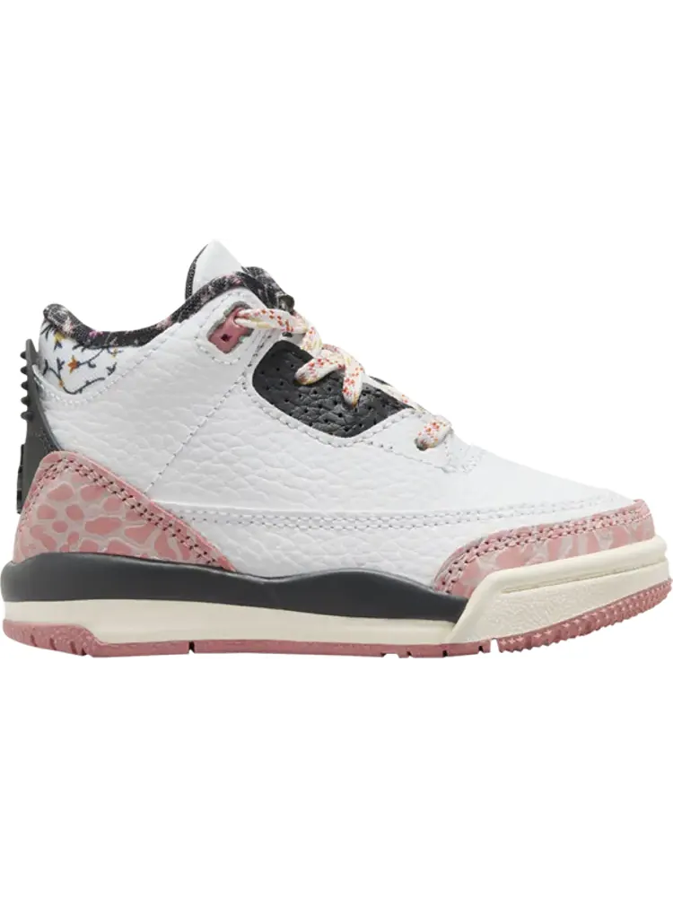 Кроссовки Air Jordan 3 Retro TD 'Vintage Floral' — изображение 1 из 1, белый