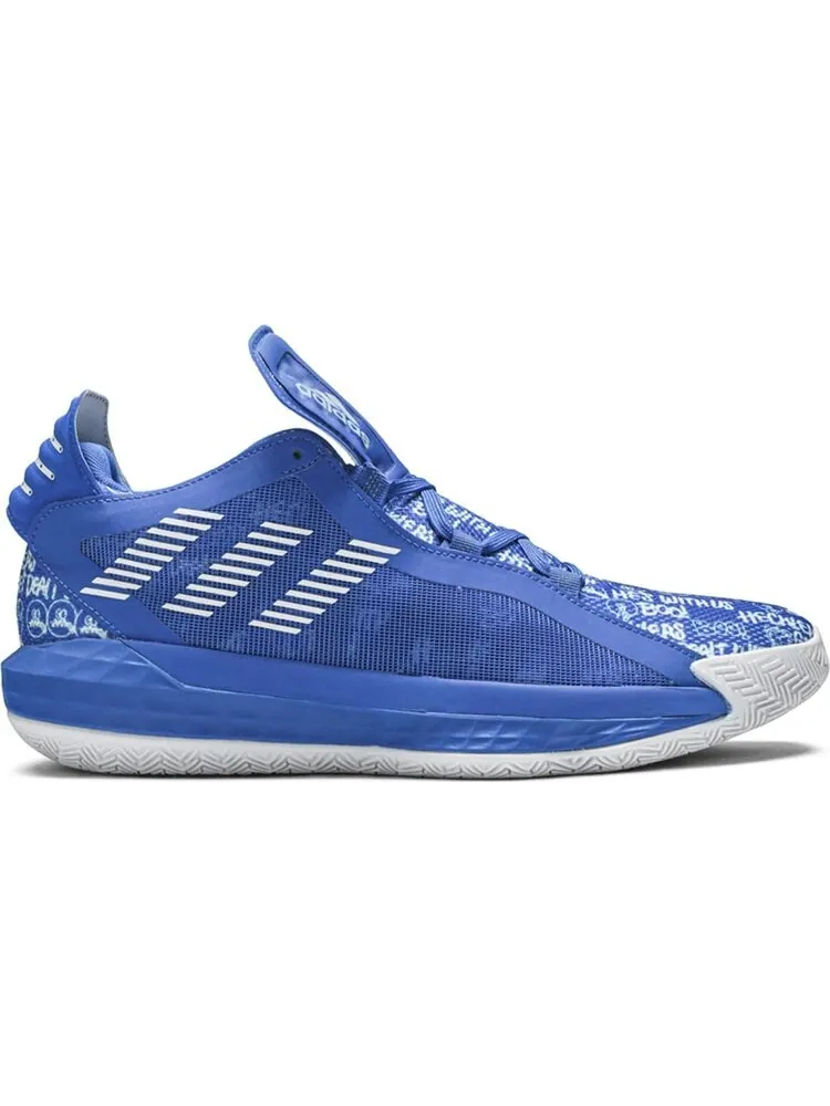 Кроссовки Adidas Dame 6 'Glow Blue' — изображение 1 из 8, синий