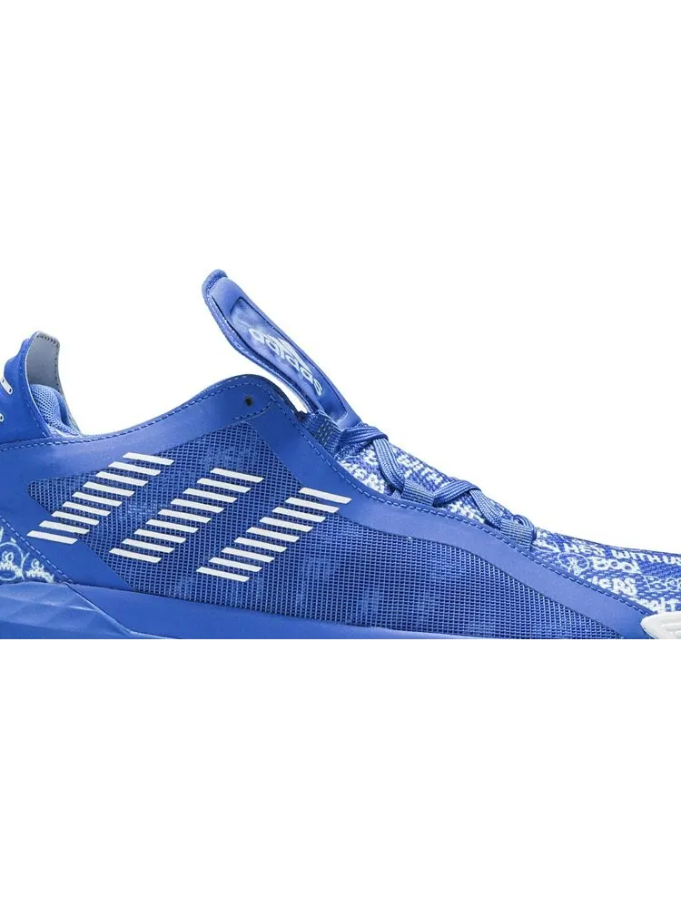 Кроссовки Adidas Dame 6 'Glow Blue' — изображение 2 из 8, синий
