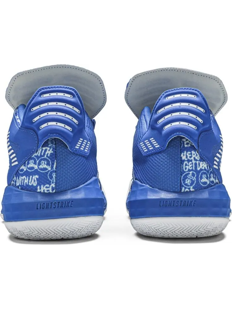 Кроссовки Adidas Dame 6 'Glow Blue' — изображение 6 из 8, синий