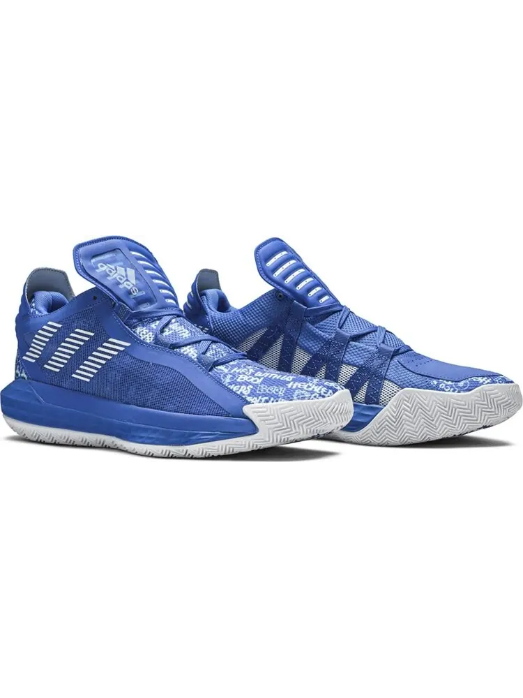 Кроссовки Adidas Dame 6 'Glow Blue' — изображение 8 из 8, синий