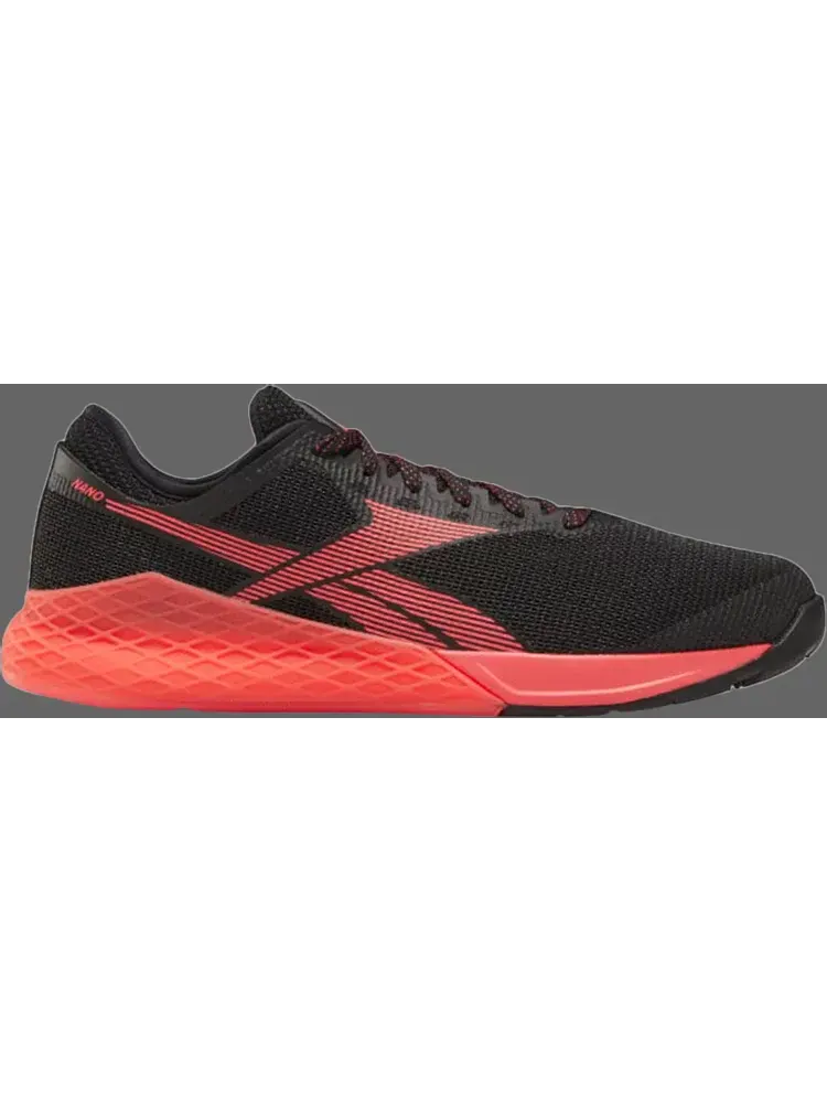 Кроссовки nano 9 'black neon red' Reebok — изображение 1 из 1, черный