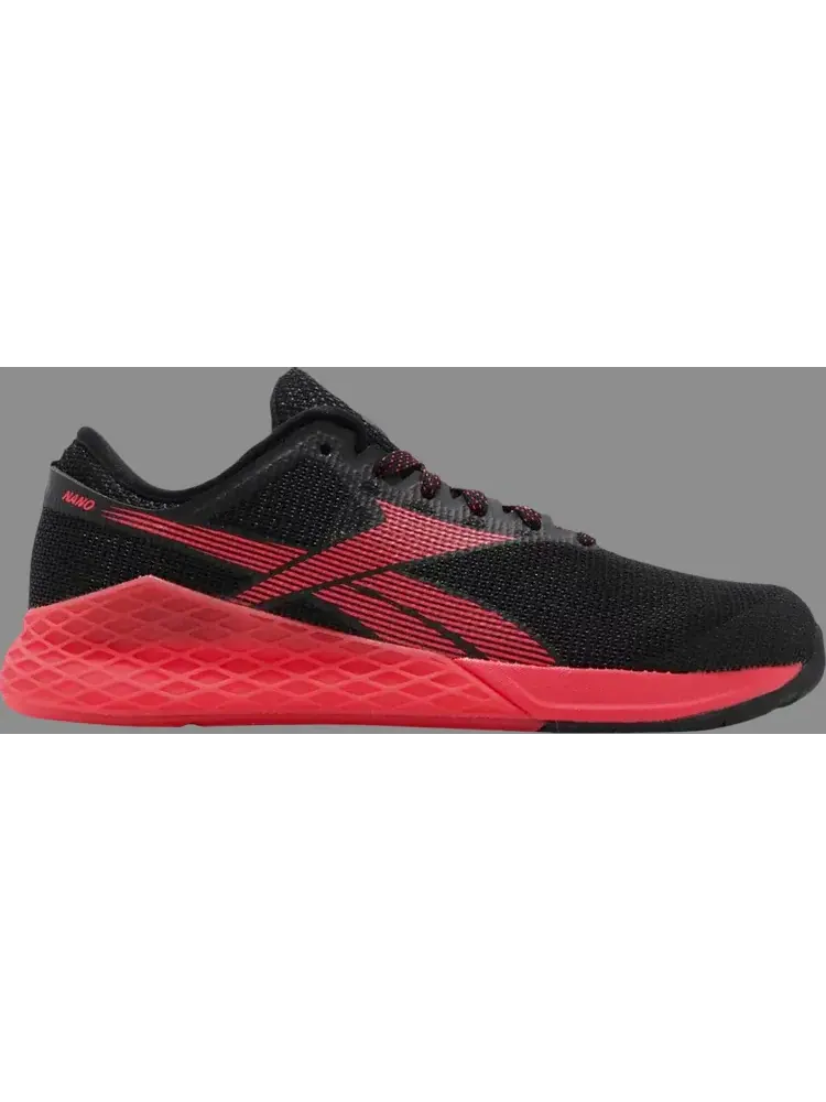 Кроссовки wmns nano 9 'black neo red' Reebok — изображение 1 из 1, черный