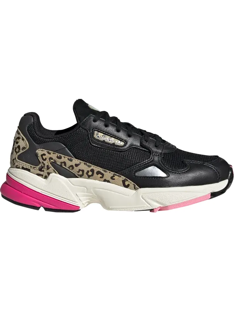 Кроссовки Adidas Wmns Falcon 'Leopard' — изображение 1 из 1, черный