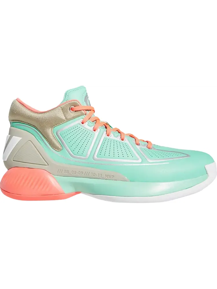 Кроссовки Adidas D Rose 10 'Boardwalk' — изображение 1 из 1, зеленый