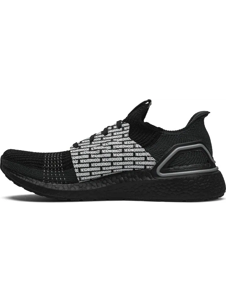 Кроссовки Adidas NEIGHBORHOOD x UltraBoost 19 'NBHD' — изображение 3 из 8, черный