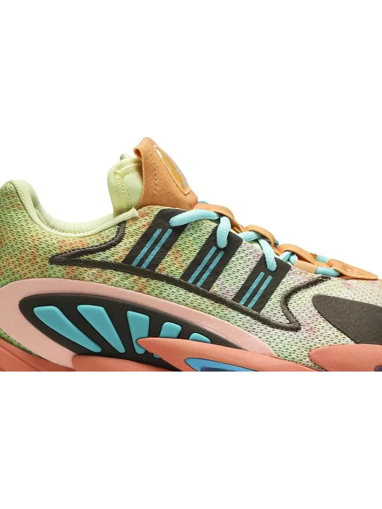 Кроссовки Adidas Pharrell Williams x Crazy BYW 2.0 'Chalk Coral' — изображение 2 из 8, мульти