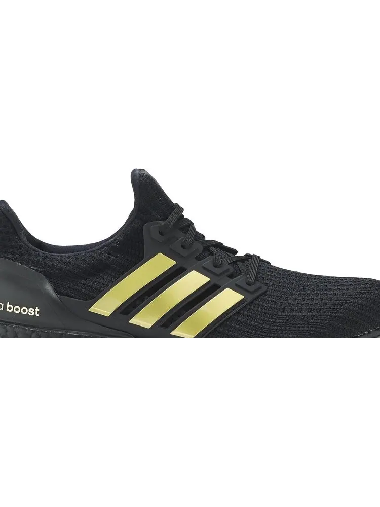 Кроссовки Adidas UltraBoost DNA 'Metallic Gold' — изображение 2 из 8, черный