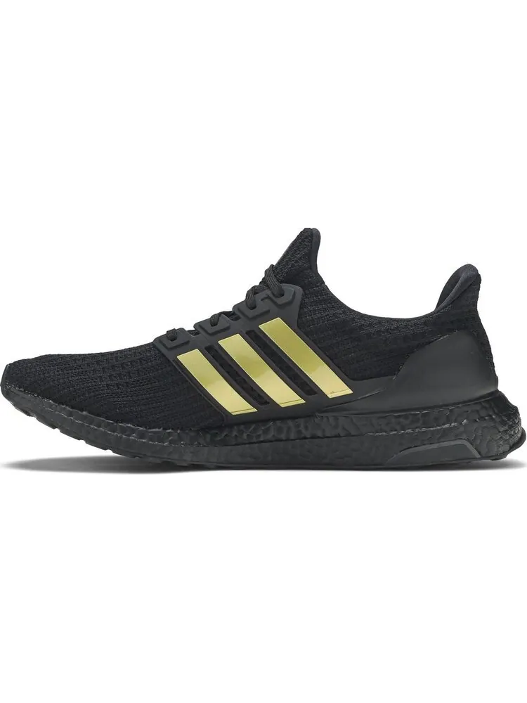 Кроссовки Adidas UltraBoost DNA 'Metallic Gold' — изображение 3 из 8, черный
