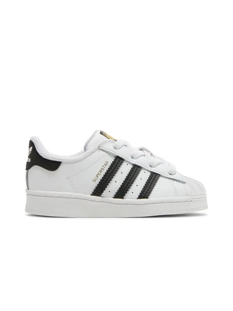 Кроссовки adidas Superstar Infant White Black — изображение 1 из 6, белый черный